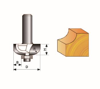 Cove Bit With Bearing