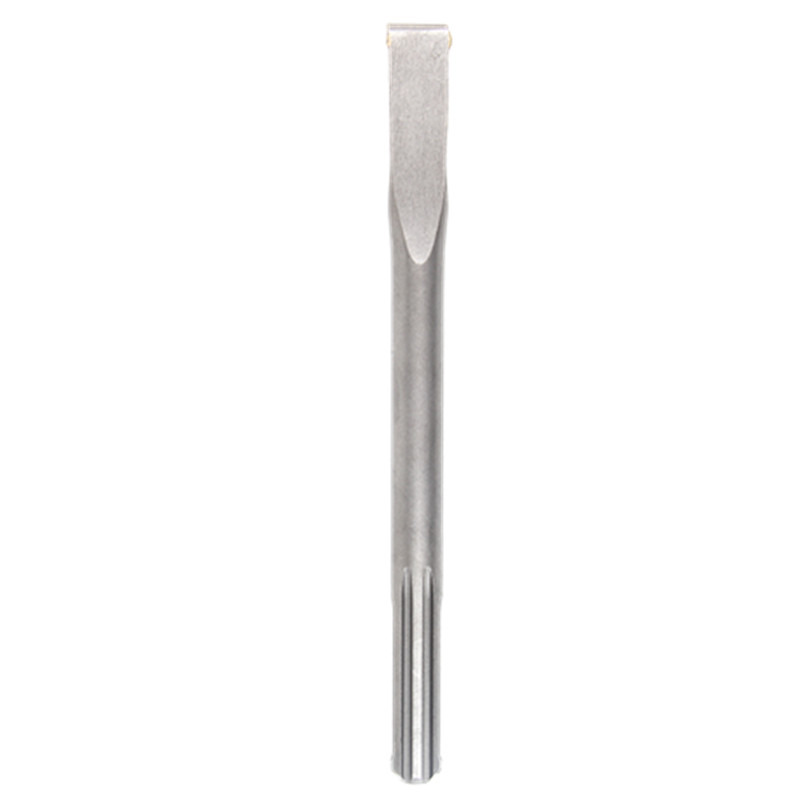 Flat chisel with carbide tip
